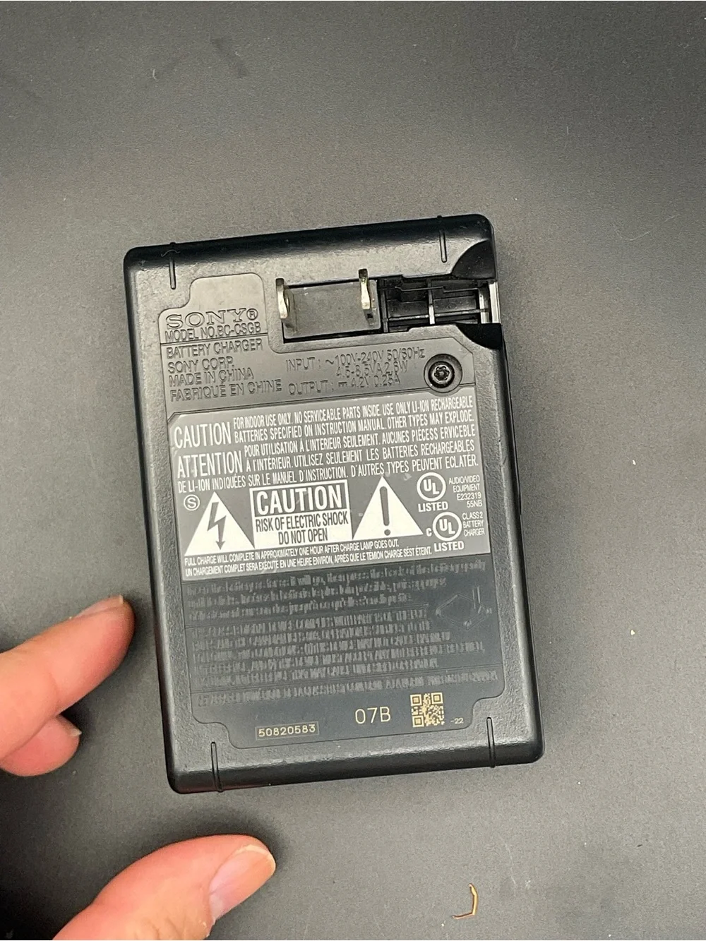 Sony Battery Charger